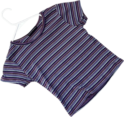 Striped Crop Top