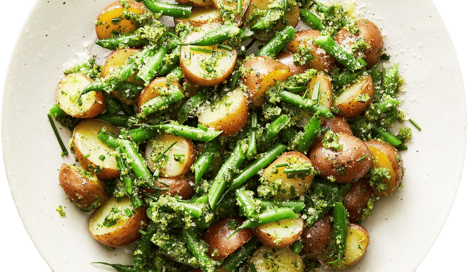 Chive Pesto Potato Salad Recipe