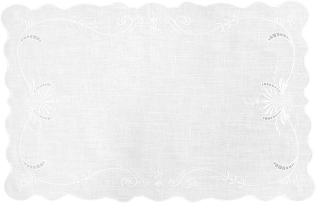 Ulla Johnson x Cabana Ajour Embroidered Linen Placemat