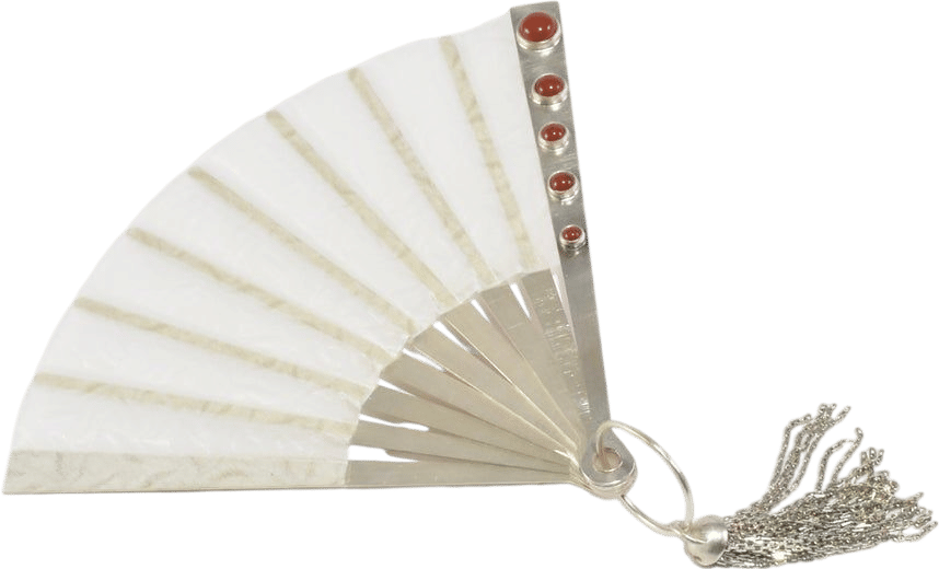 Casa Shop Sterling Handcrafted Fan