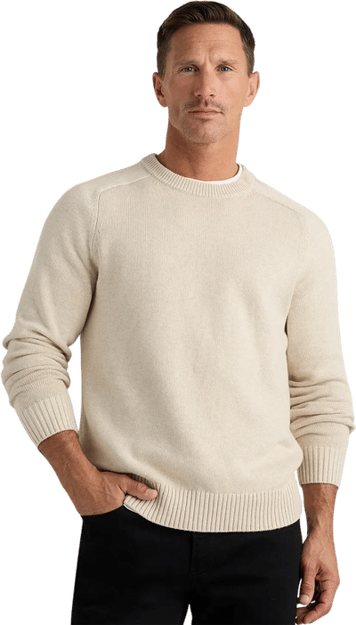 100% Organic Cotton Crewneck Sweater