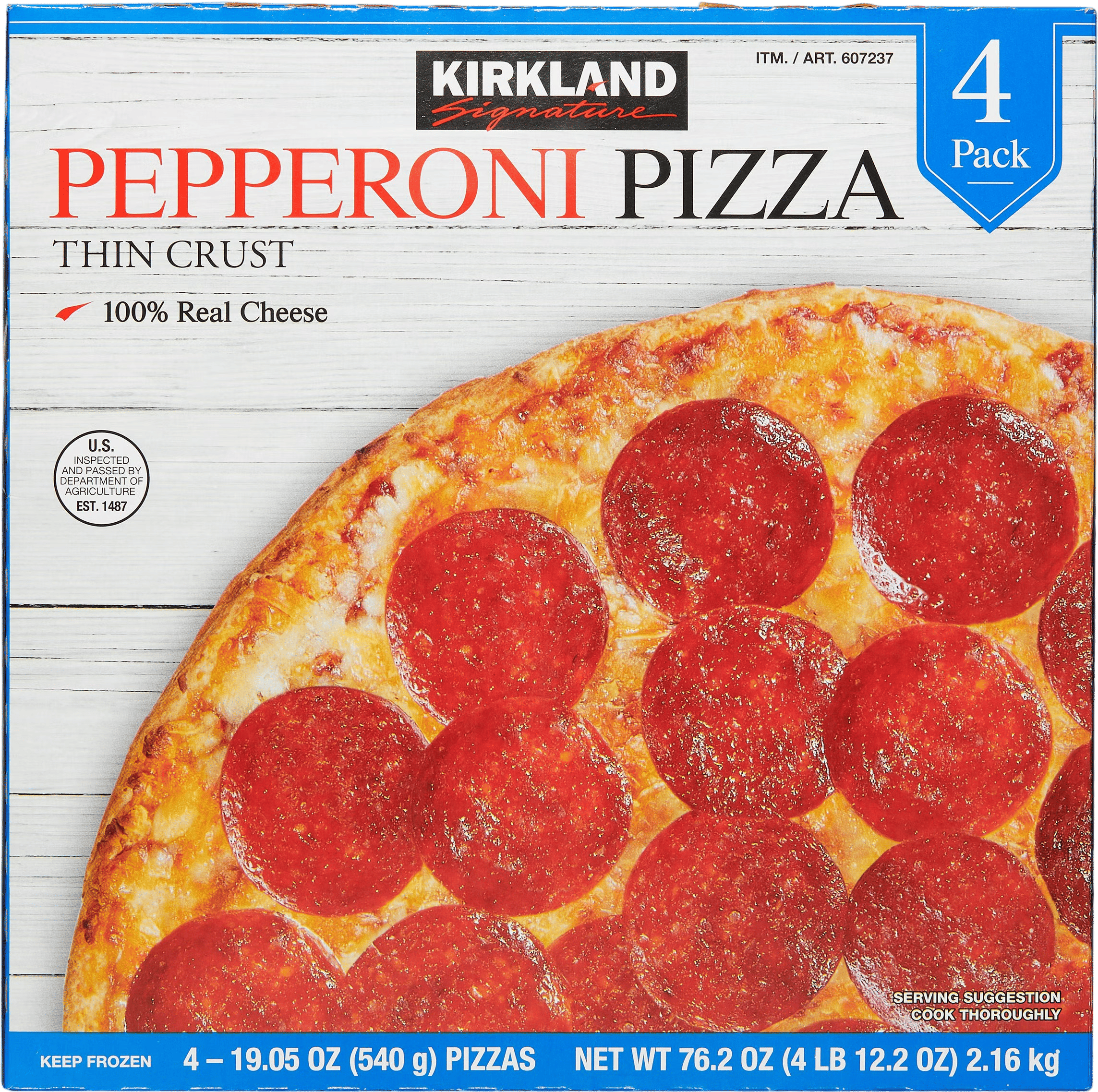 Costco’s Frozen Pepperoni Pizza