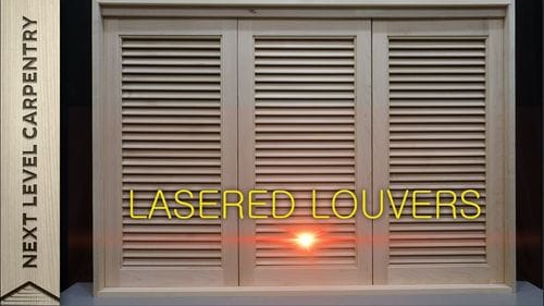 Lasered Louvers Tool List