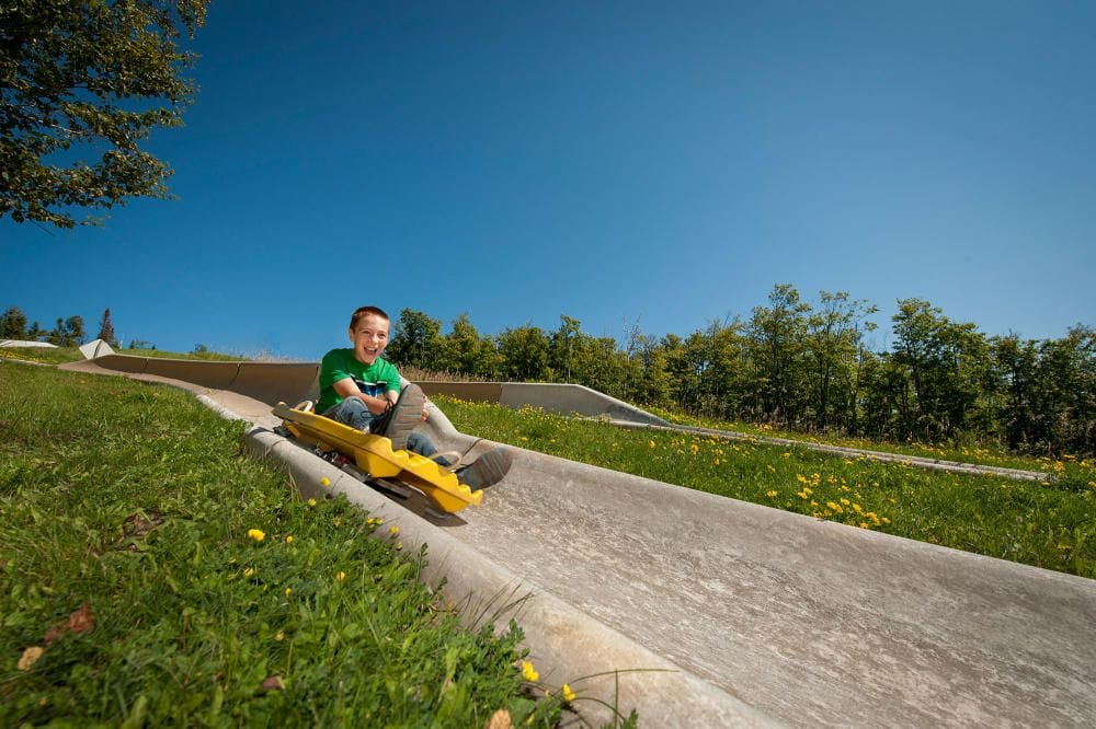 Alpine Slide at Lutsen Mountain