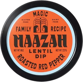 Maazah Roasted Red Pepper Lentil Dip