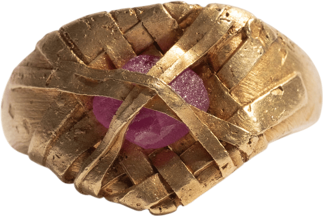 Fraser Hamilton 14K + Ruby Capstone Ring