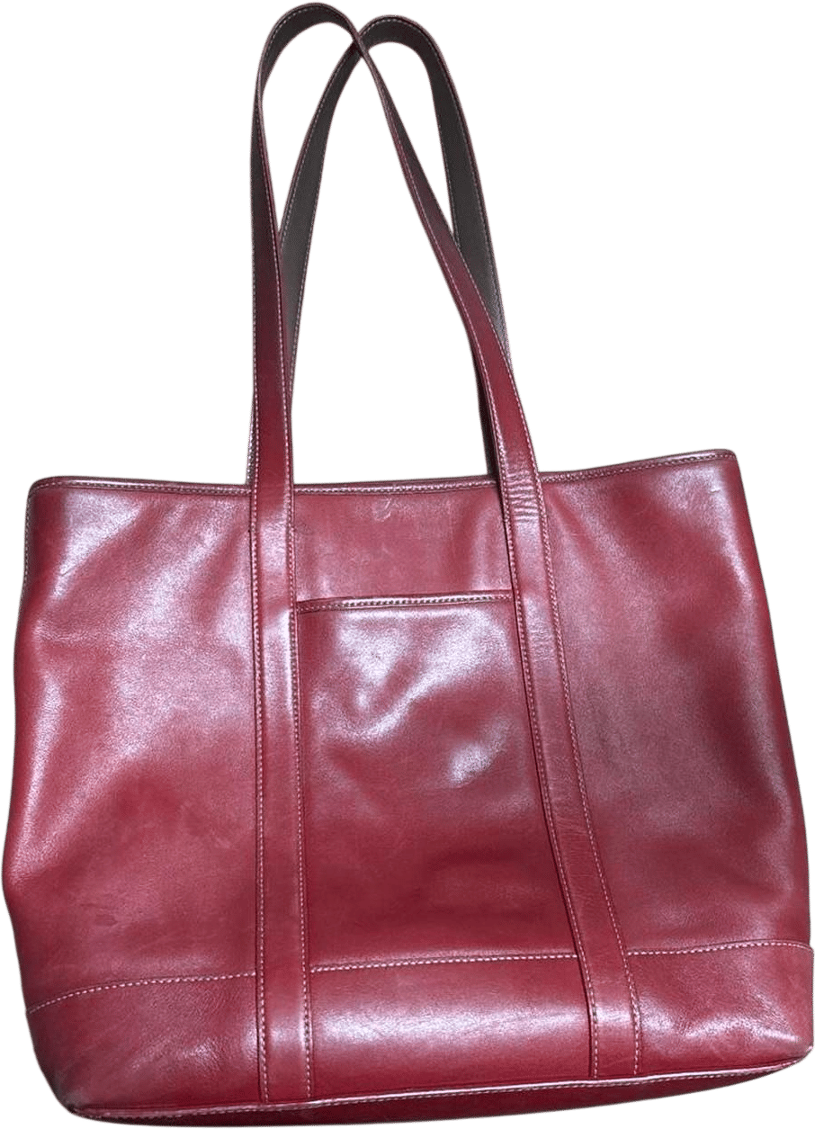 Vintage Red Coach Bag