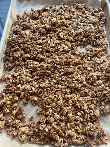 Maple Tahini Granola