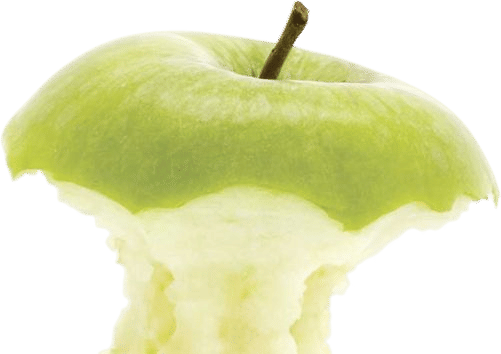 Eat the whole apple, core and all.