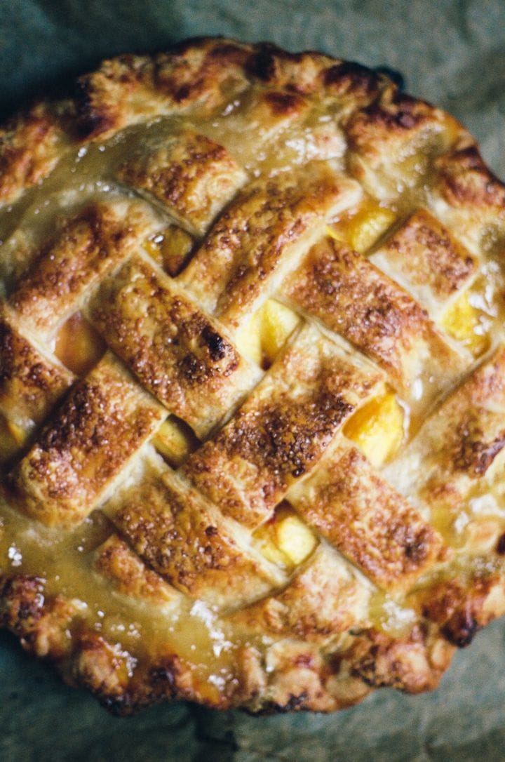 Straight-Up Peach Pie Recipe