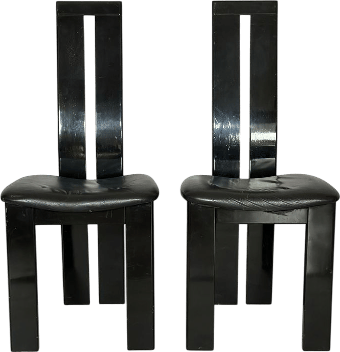 Pietro Costatini Dining chair Set of Two Italy 1970s