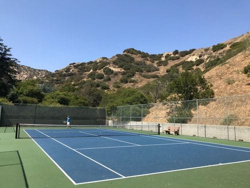 Vermont canyon tennis courts