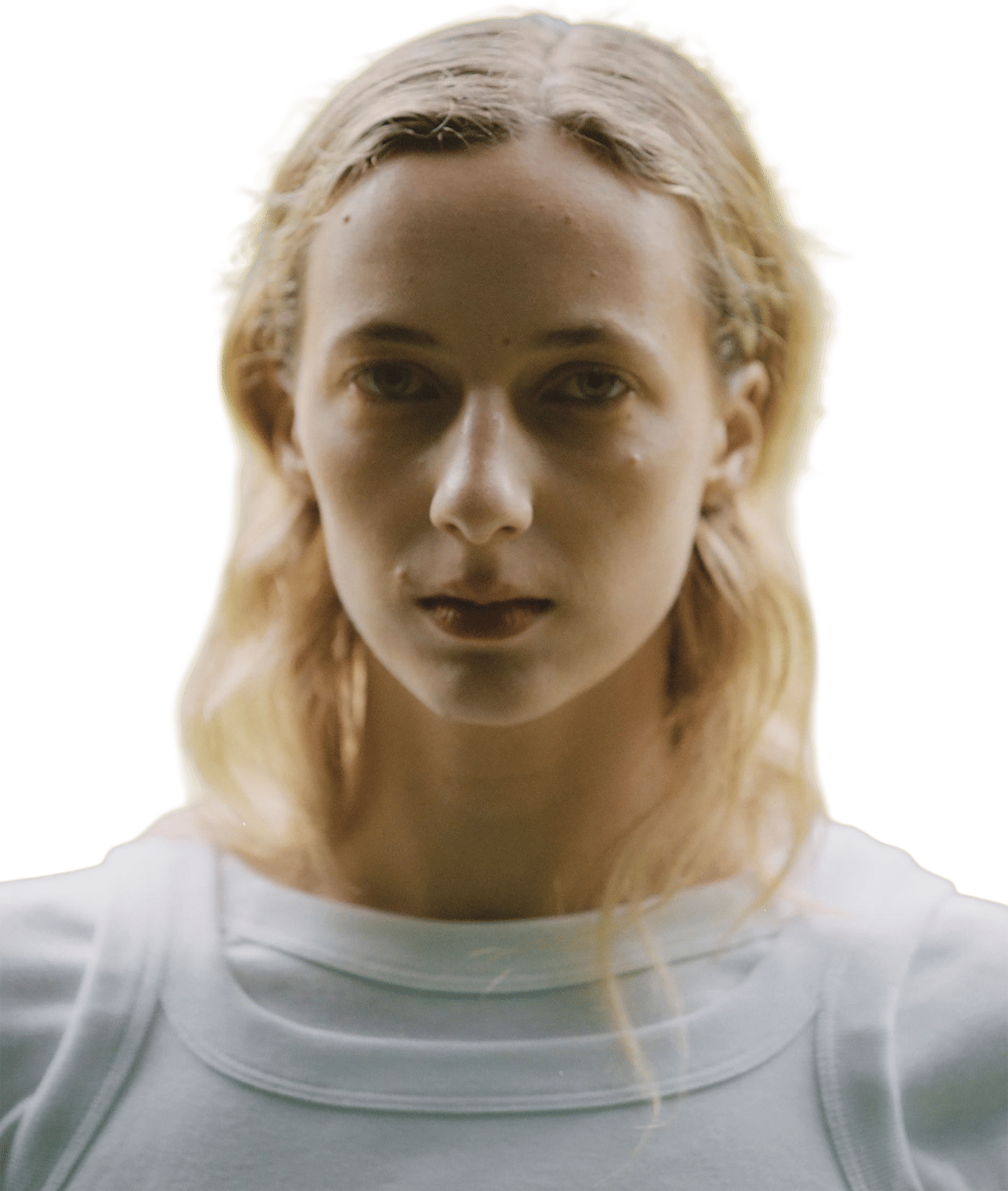 THISTLE TANK TOP - Fine Rib Jersey - White