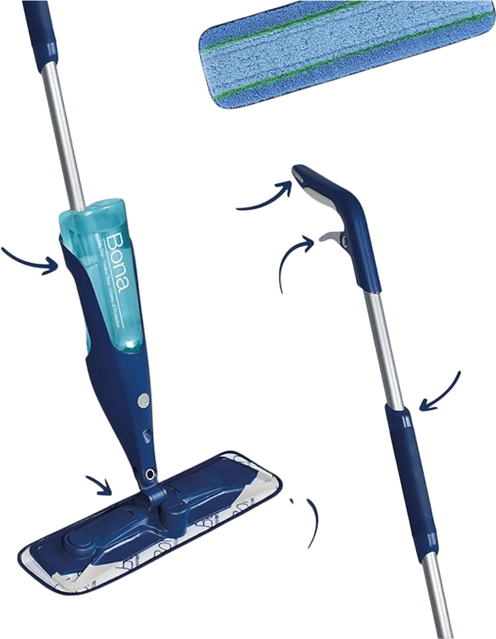 Spray Mop for Hardwood Floors