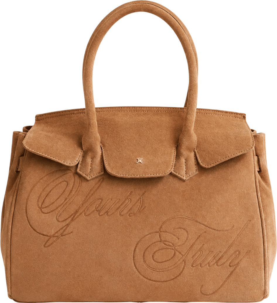 Parallel X Suede Carryall Beige