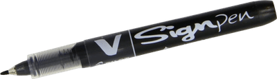 V Sign Pen