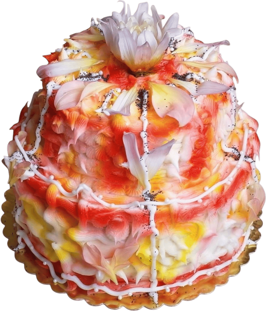 Custom Cake by @vinegarypersonality