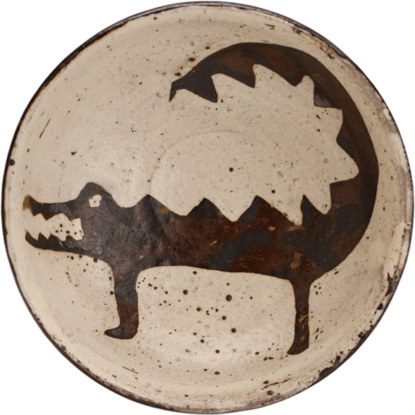 Animal Bowl, Bandana Pottery