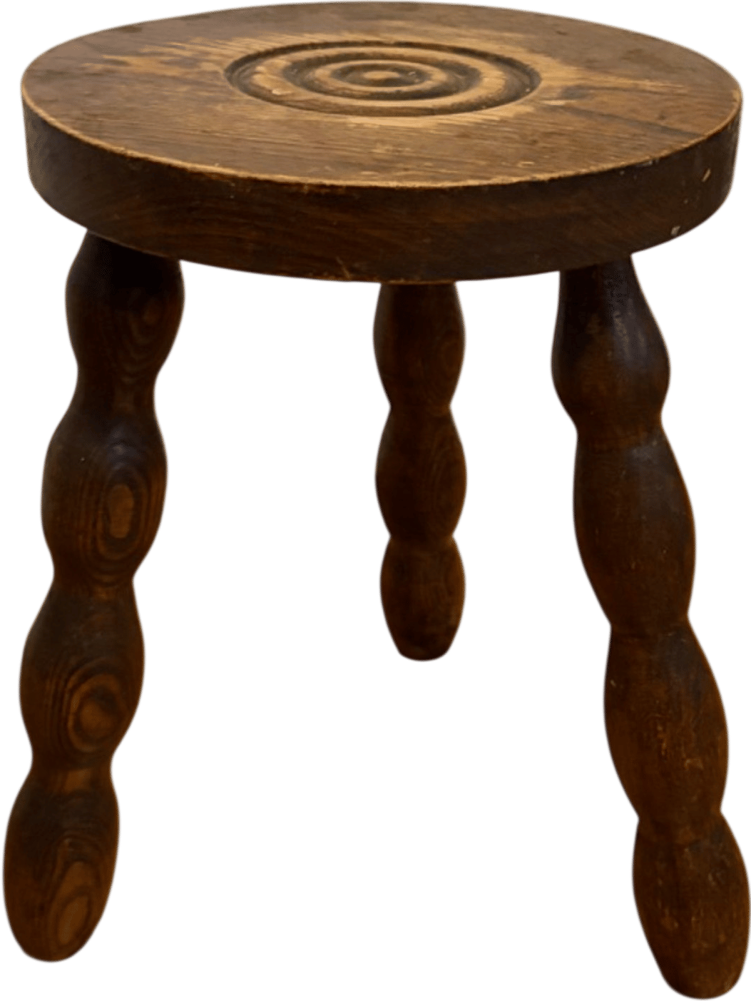 Vintage French bobbin stool