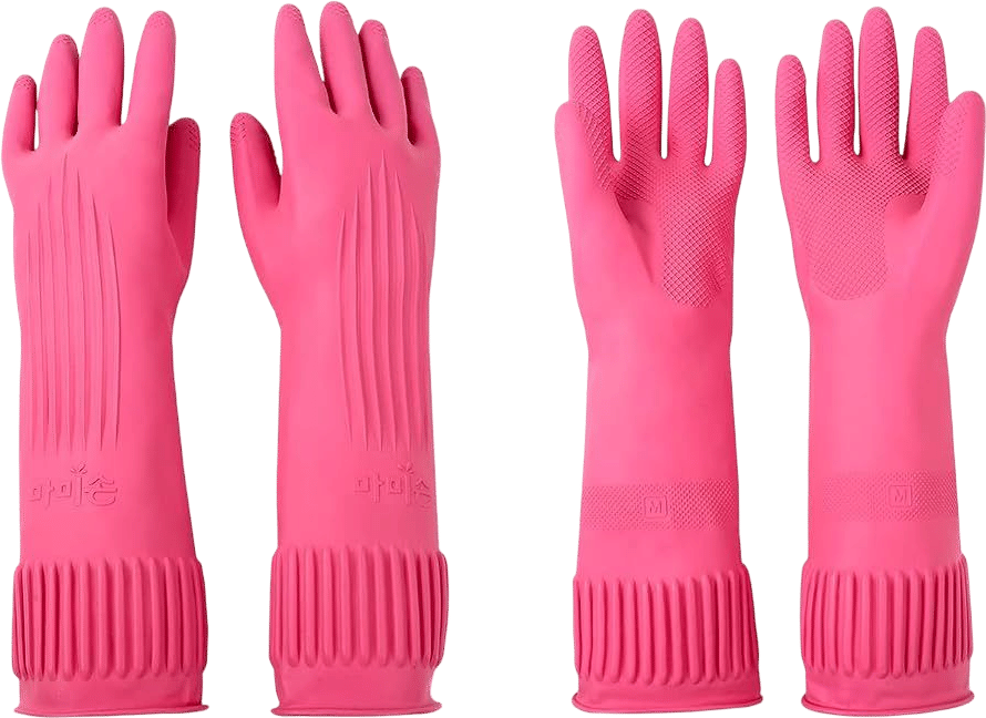 Mamison Rubber Dishwashing Gloves