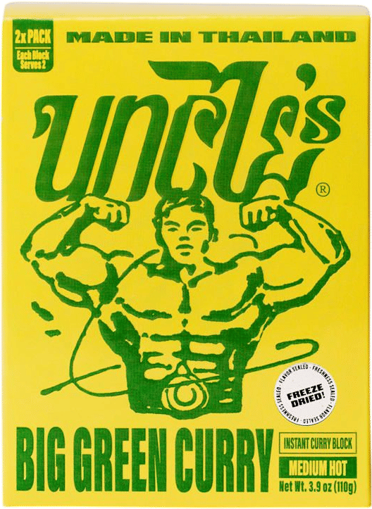 Uncle's Thai Food Thai Green Curry Cubes