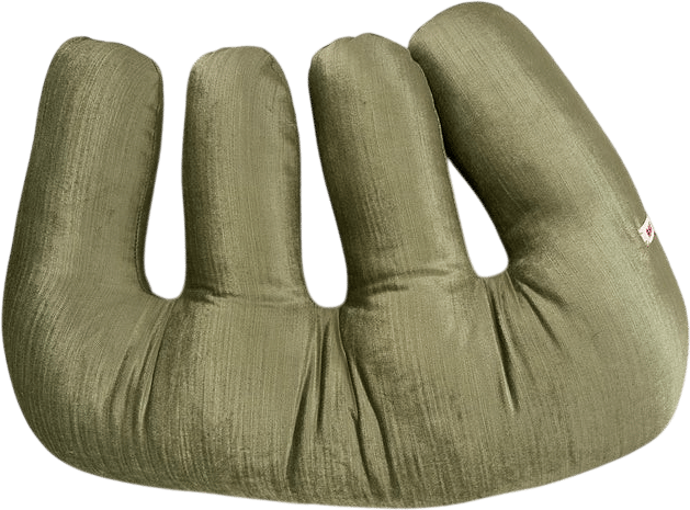 Artichoke Velvet Small Comb Pillow