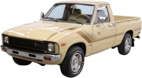 small old toyota pickup truck (81 model)