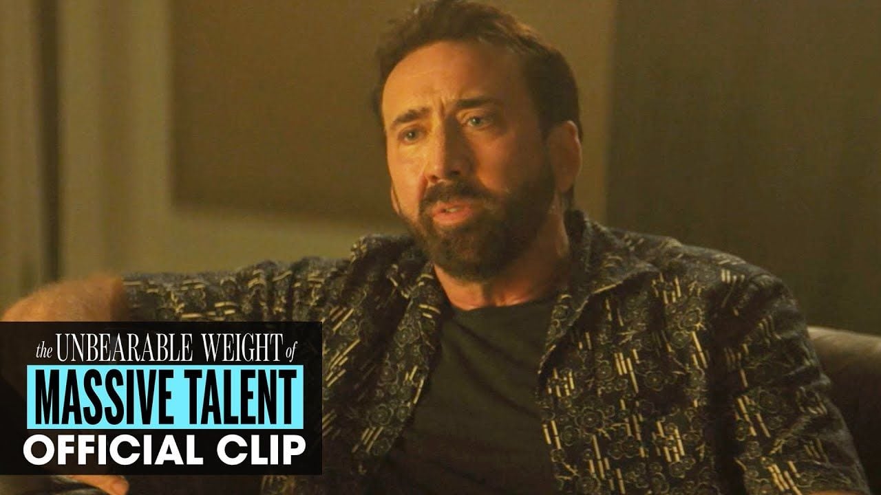 Nicholas Cage and Pedro Pascal singing the praises of Paddington 2