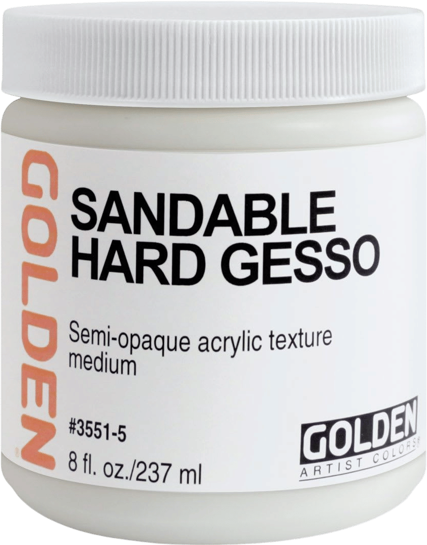 Golden Sandable Hard Gesso