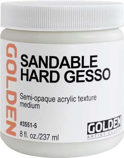 Sandable Hard Gesso