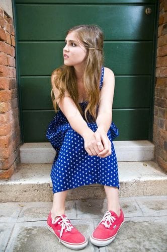 Dresses and Sneakers, and a Pop of Red