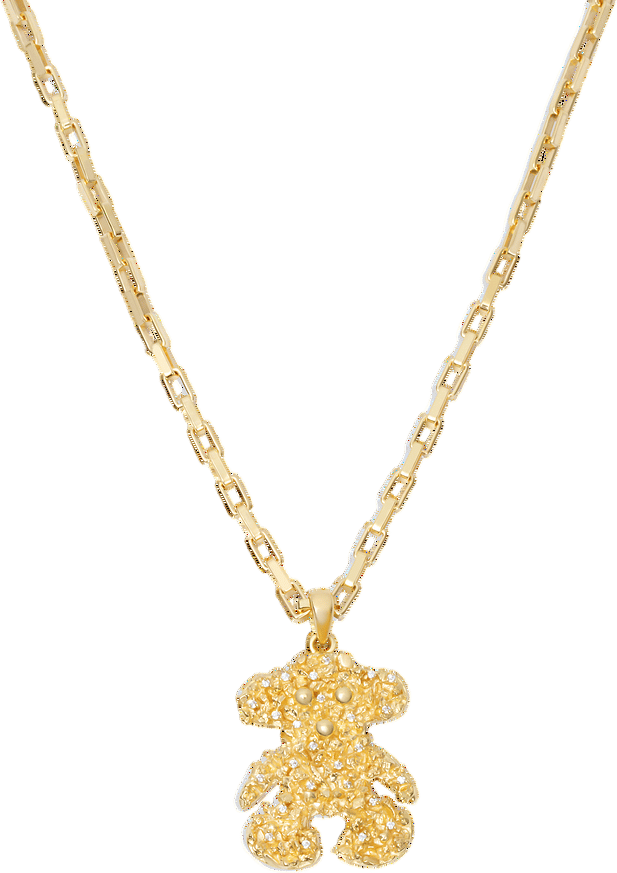 Signature Bear Pendant Necklace