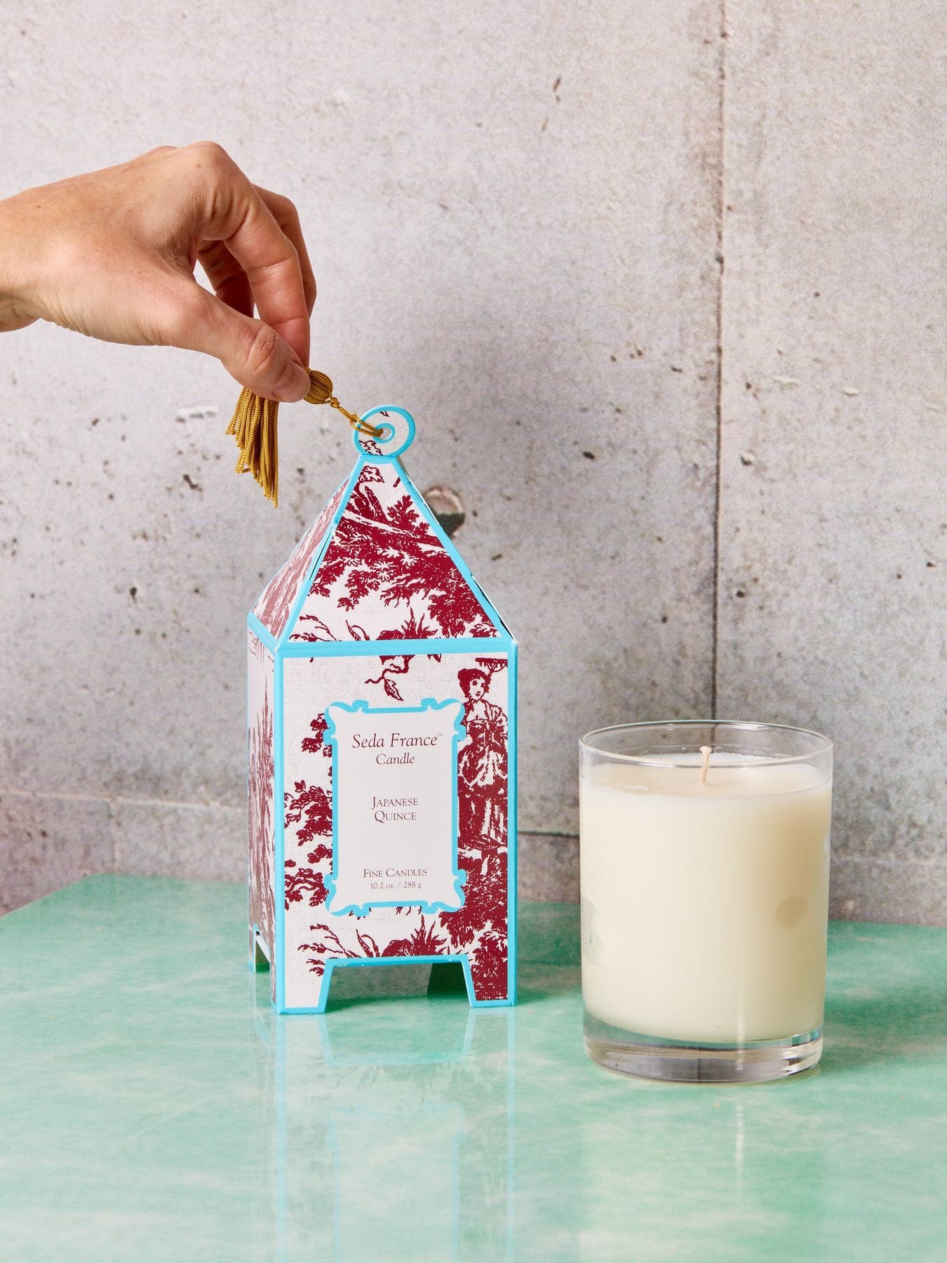 japanese quince candle