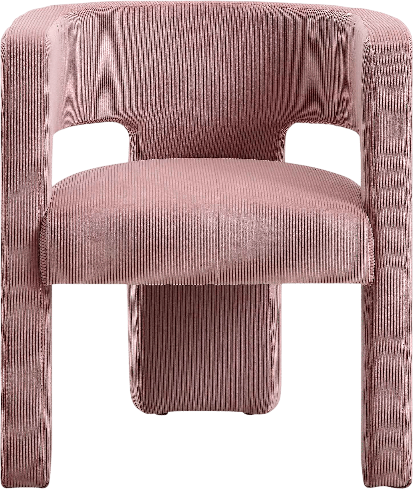Greenwich Dusty Pink Corduroy Dining Chair
