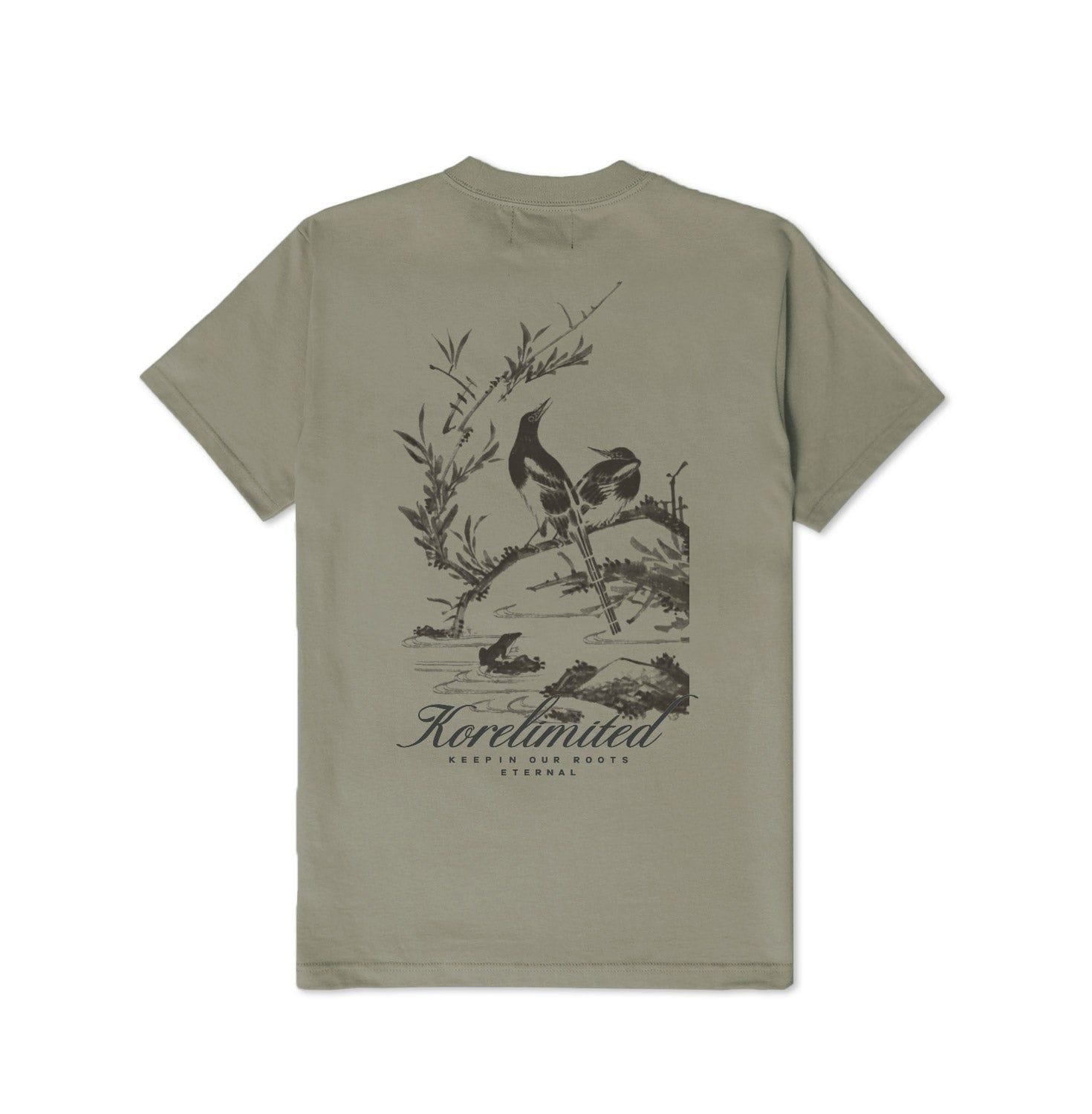kore limited | 3456 magpie tee (faded cement)