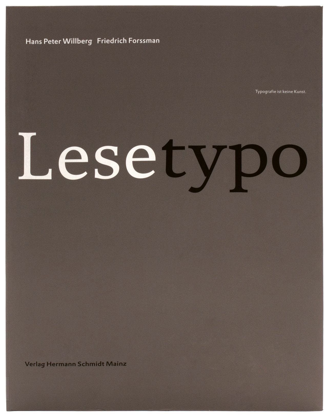 Lesetypografie (Hans Peter Willberg and Friedrich Forssman)