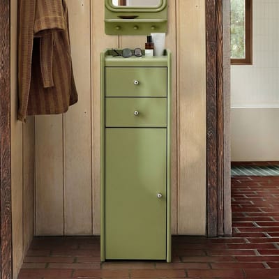 Emma Chamberlain Lacquer Entryway Storage Pillar