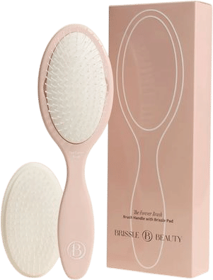 Hairbrush with Replaceable Bristle Pad