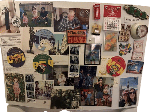 Scrapbook Fridge