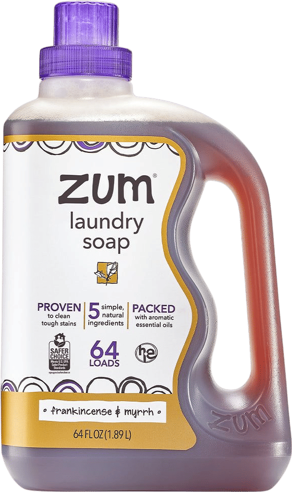 Frankincense & Myrrh Laundry Soap (64 oz) | Eco-Friendly & Plant-Based | Indigo Wild