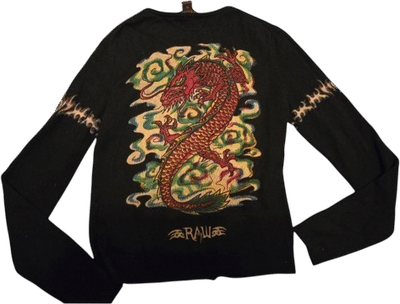 Vintage Cashmere Zippered Sweater
