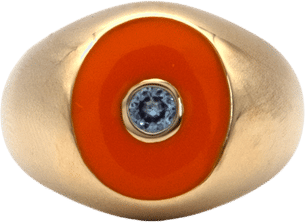 Sole Blu Pinky Ring