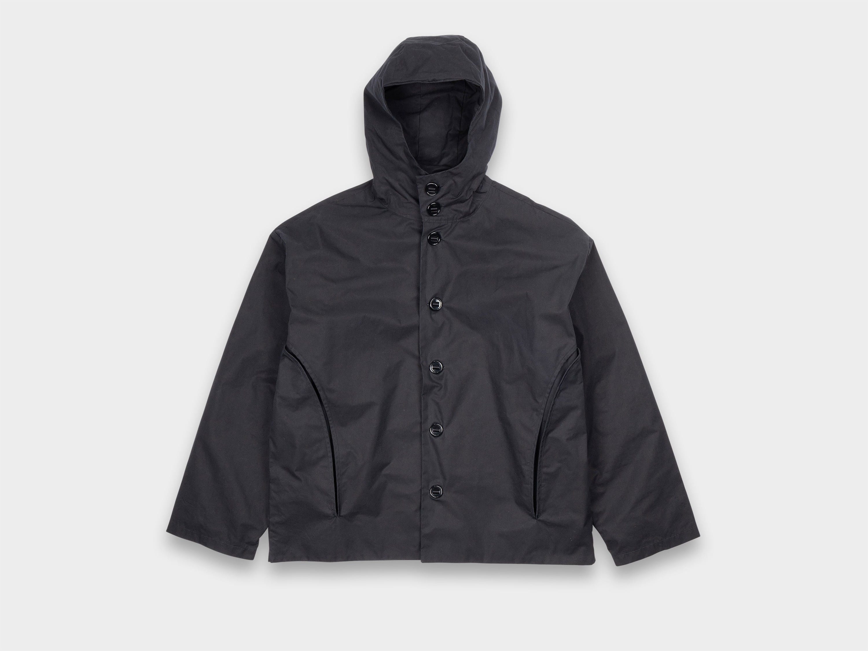 R0Y3 "Gill Jacket" Black Master Shield