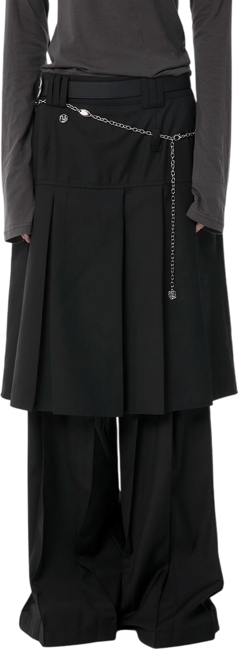 Pleats Midi Skirt (FL-243)