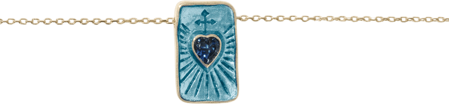 Deva London Blue Topaz Necklace