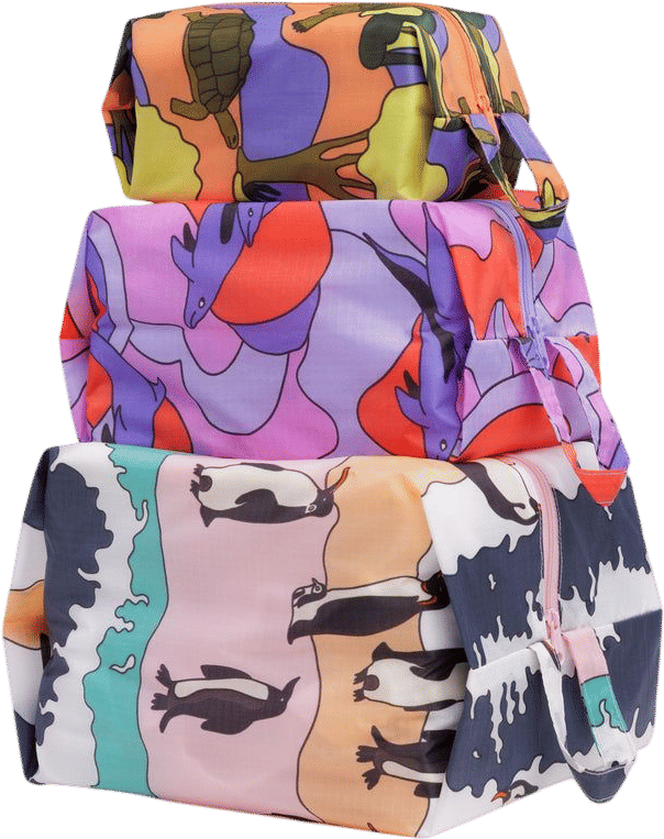 Back 3D Zip Set