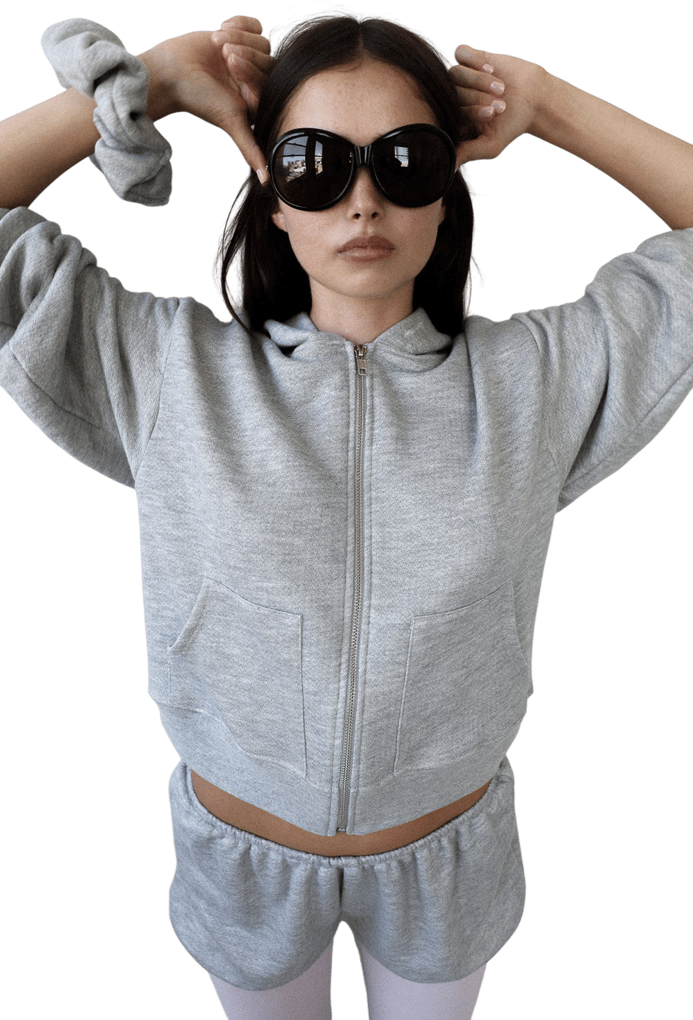 Chuck Hoodie Grey French Terry