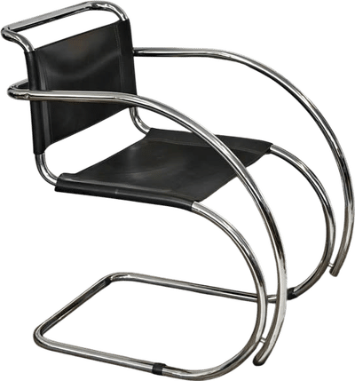 Mies van der Rohe-Style Bauhaus Cantilever Chair