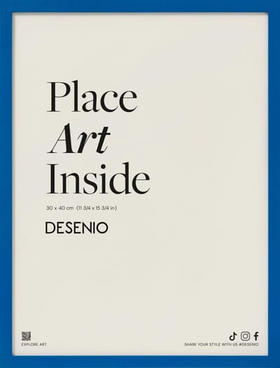 Blue Picture Frame