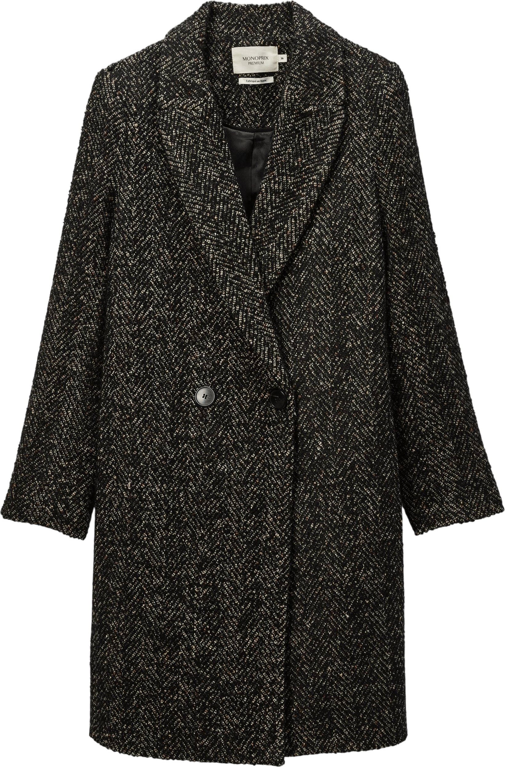 Monoprix wool coat